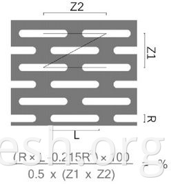 Slotted Hole Perforated Metal Sheet